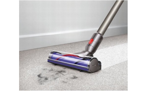 DYSON V8 Motorhead + Kit - Vue de la brosse motoris&eacute;e