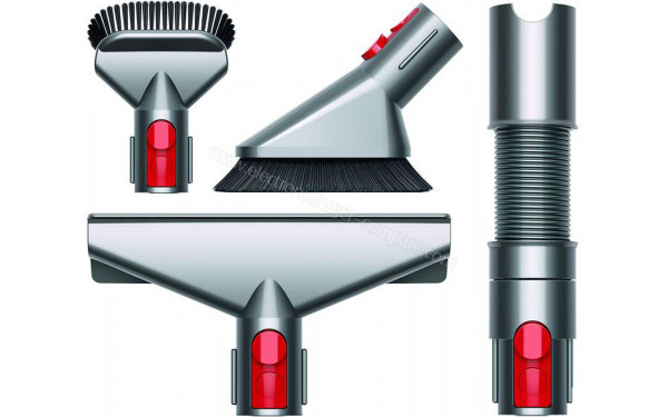 DYSON V8 Motorhead + Kit - Contenu du pack d'accessoires