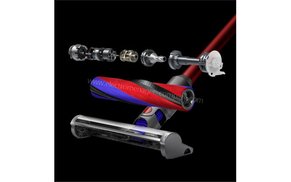 DYSON V8 Slim - Brosse motoris&eacute;e &agrave; rouleau doux Slim