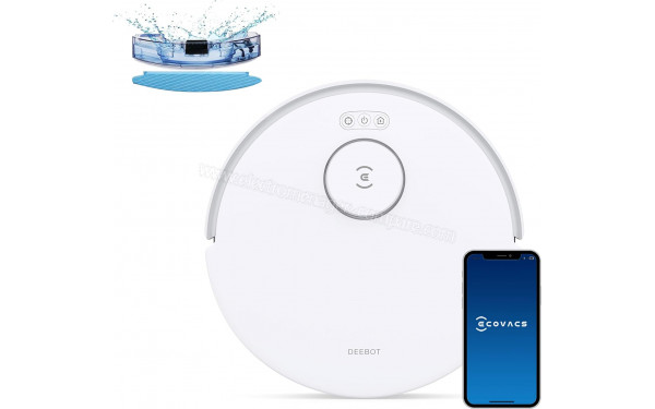 ECOVACS DEEBOT N20 Blanc - Vue d'ensemble