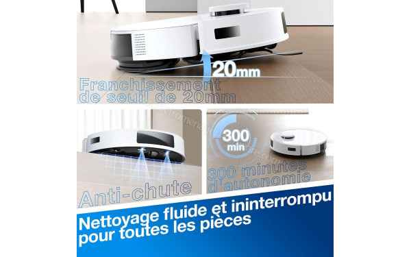ECOVACS DEEBOT N20 Blanc - Mise en situation