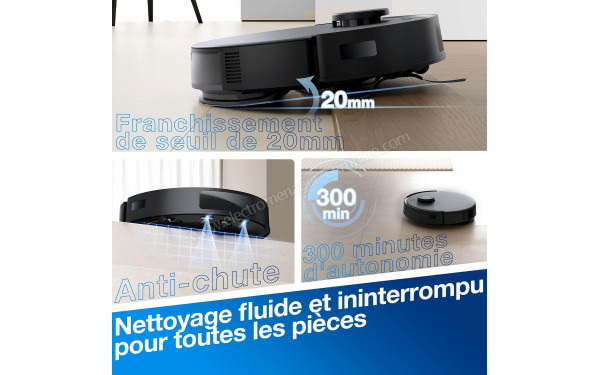 ECOVACS DEEBOT N20 PRO PLUS Noir - Mise en situation