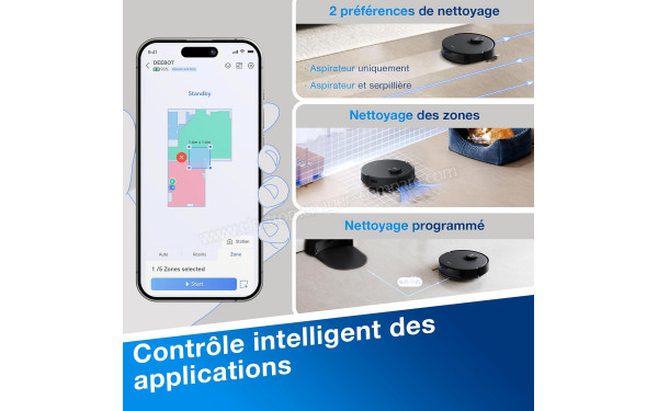 ECOVACS DEEBOT N20 PRO PLUS Noir - Mise en situation