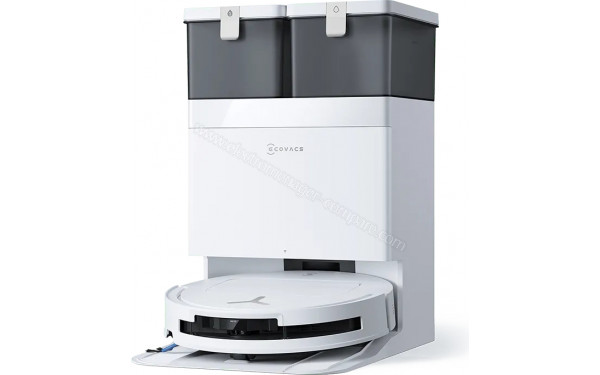 ECOVACS DEEBOT T50 OMNI Gen3 Blanc - Vue 3/4 droite