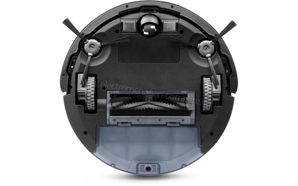 ECOVACS DEEBOT 600 - Vue du dessous  (cr&eacute;dit : Boulanger)