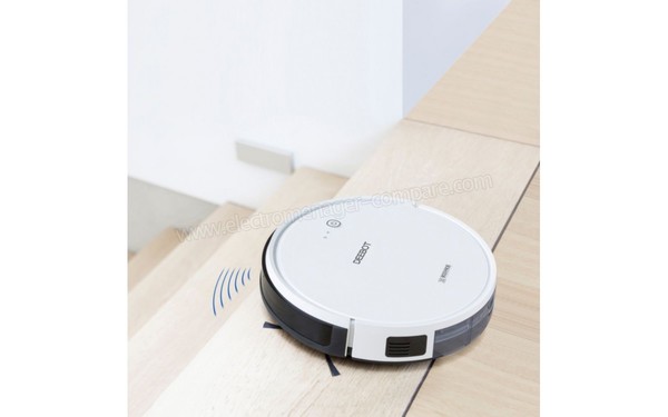 ECOVACS DEEBOT 605 - Technologie anti-chute  (cr&eacute;dit : Boulanger)