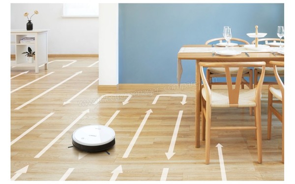 ECOVACS DEEBOT 605 - Trajectoire intelligente  (cr&eacute;dit : Boulanger)