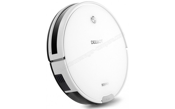 ECOVACS DEEBOT M82 - Vue 3/4 gauche c&ocirc;t&eacute;