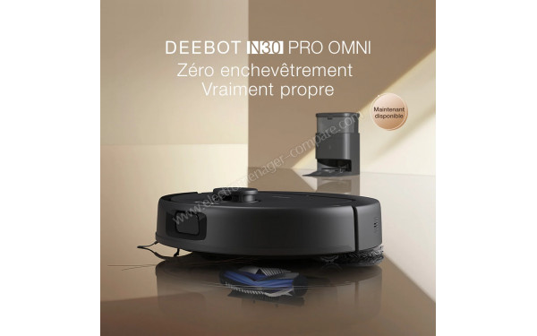 ECOVACS DEEBOT N30 Pro Omni Noir - Mise en situation