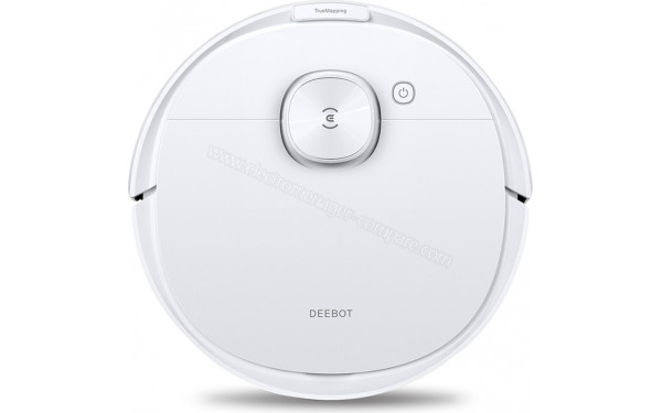ECOVACS DEEBOT N8 Blanc - Vue du dessus