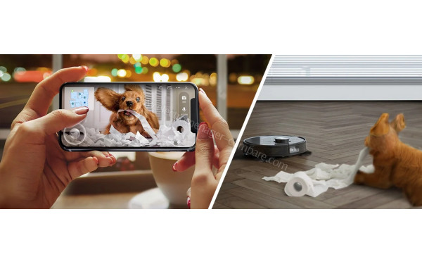 ECOVACS DEEBOT Ozmo T8 AIVI Noir - Mise en situation