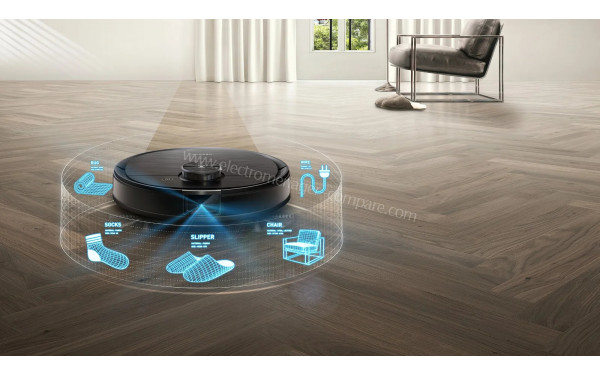 ECOVACS DEEBOT Ozmo T8 AIVI Noir - Mise en situation