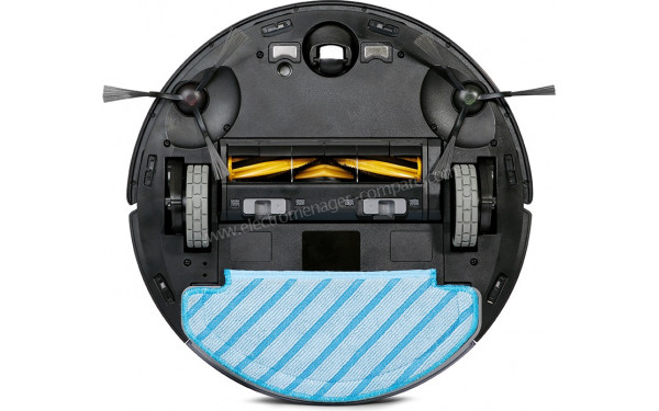 ECOVACS DEEBOT Ozmo T8 AIVI Noir - Vue du dessous