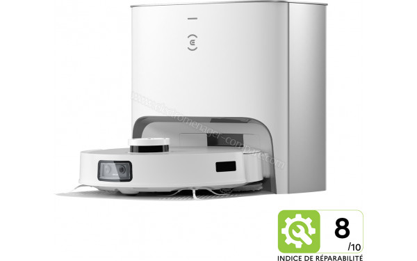 ECOVACS DEEBOT T10+ - Vue 3/4 droite