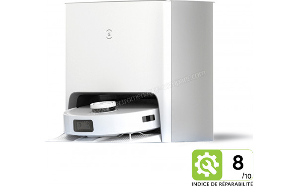 ECOVACS DEEBOT T10 Turbo - Vue 3/4 droite