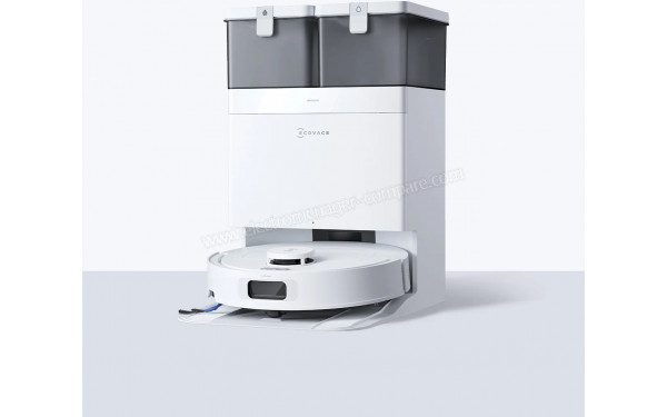 ECOVACS DEEBOT T30C Omni Blanc - Vue sur base de chargement