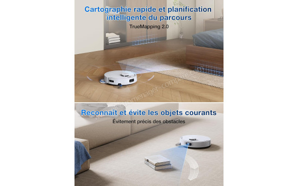 ECOVACS DEEBOT T30C Omni Blanc - Mise en situation