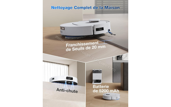 ECOVACS DEEBOT T30C Omni Blanc - Mise en situation