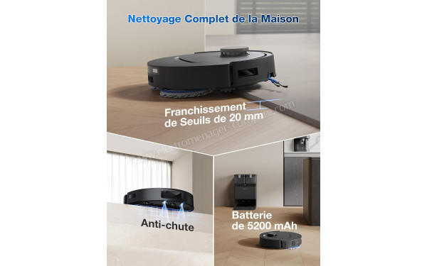 ECOVACS DEEBOT T30C Omni Noir - Mise en situation
