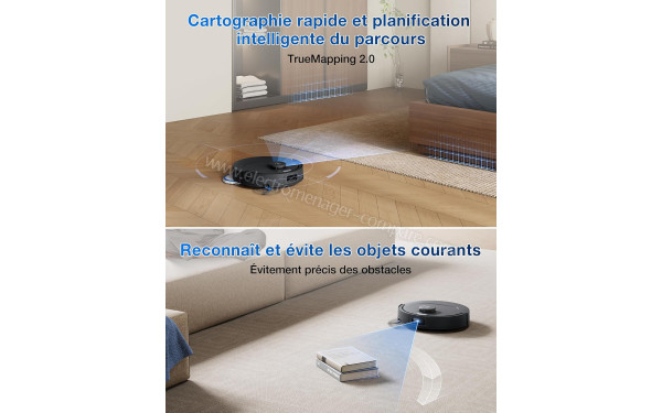 ECOVACS DEEBOT T30C Omni Noir - Mise en situation