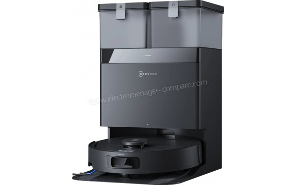 ECOVACS DEEBOT T30C Omni Noir - Vue sur base de chargement