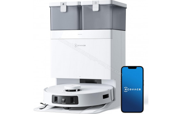 ECOVACS DEEBOT T30C Pro Omni Blanc - Vue d'ensemble