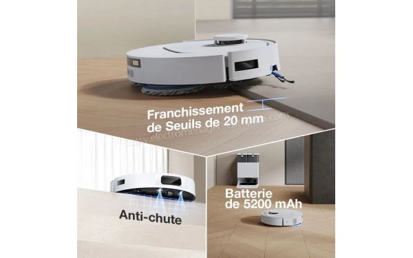 ECOVACS DEEBOT T30e Omni Blanc - Mise en situation