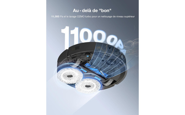 ECOVACS DEEBOT T30 OMNI Noir - Puissance d'aspiration