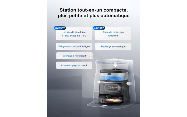 ECOVACS DEEBOT T30 OMNI Noir - Mise en situation