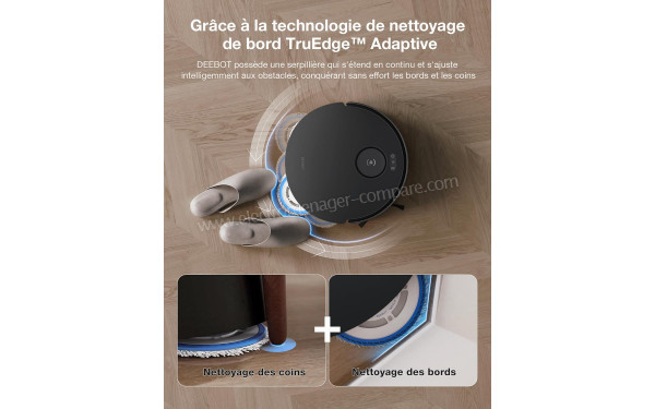 ECOVACS DEEBOT T30 OMNI Noir - Mise en situation