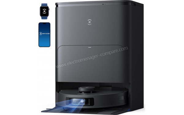 ECOVACS DEEBOT T30S Pro Omni Noir - Vue d'ensemble
