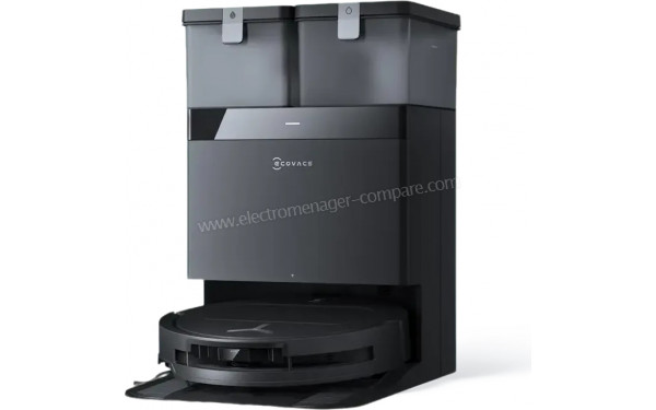 ECOVACS DEEBOT T50 Omni Gen2 Noir - Vue 3/4 droite