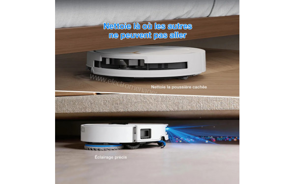 ECOVACS DEEBOT T50 Pro Omni Gen3 Blanc - Mise en situation