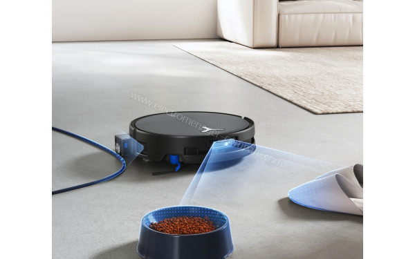 ECOVACS DEEBOT T80S Omni Noir - Mise en situation (cr&eacute;dit : Boulanger)