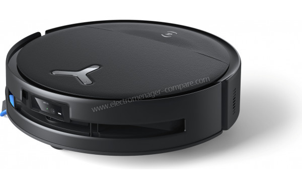 ECOVACS DEEBOT T80S Omni Noir - Vue de profil (cr&eacute;dit : Boulanger)