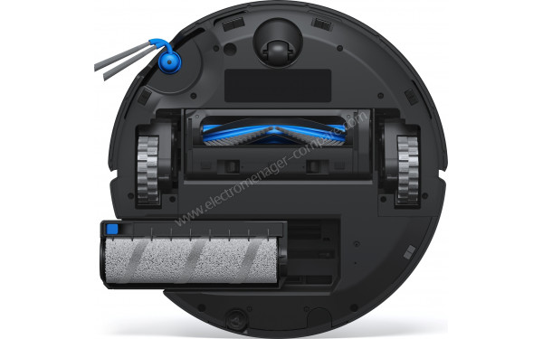 ECOVACS DEEBOT T80S Omni Noir - Vue du dessous (cr&eacute;dit : Boulanger)