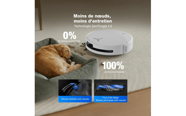 ECOVACS DEEBOT T90 Omni Blanc - Mise en situation