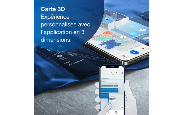 ECOVACS DEEBOT T9 - Carte 3D