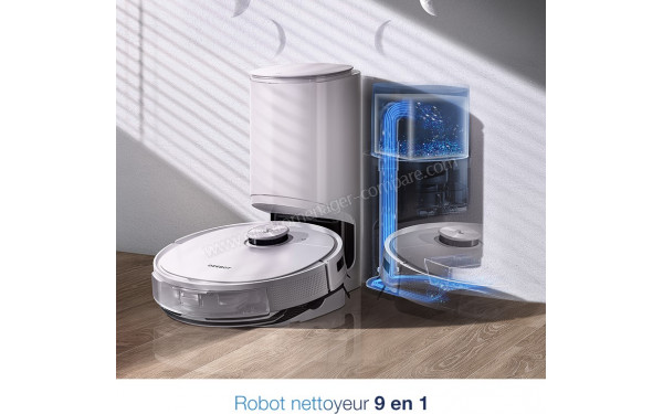 ECOVACS DEEBOT T9+ - Station de vidage automatique