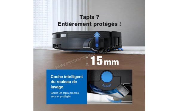 ECOVACS DEEBOT X12 Pro Omni Noir - Mise en situation