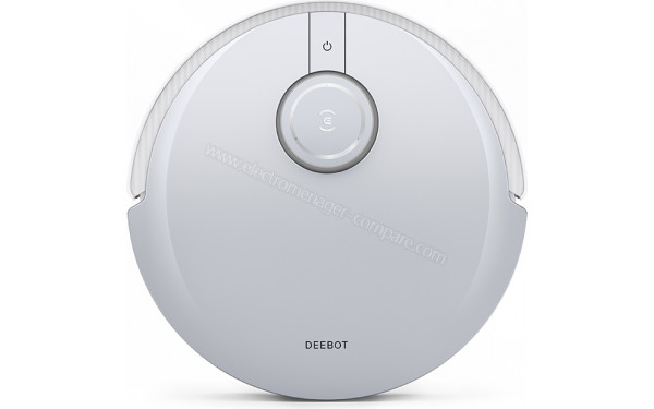 ECOVACS DEEBOT X1 OMNI Blanc - Vue du dessus