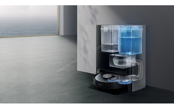 ECOVACS DEEBOT X1 OMNI Gris - R&eacute;servoirs
