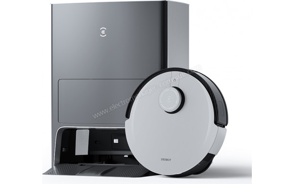 ECOVACS DEEBOT X1 OMNI Gris - Vue du dessus