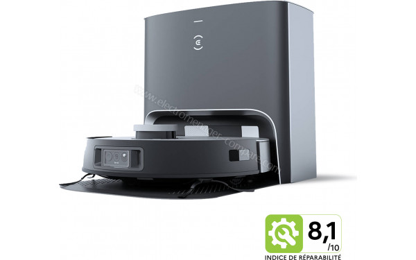 ECOVACS DEEBOT X1+ - Vue 3/4 droite