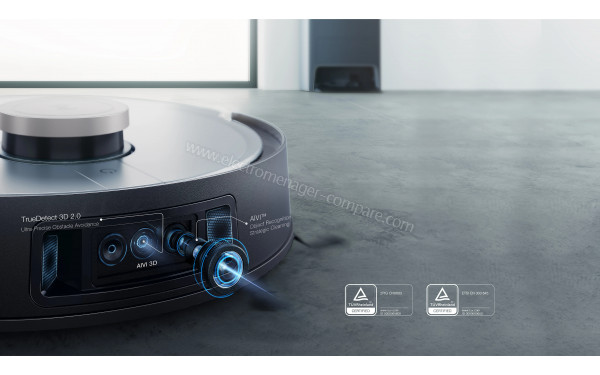 ECOVACS DEEBOT X1 Turbo - Cam&eacute;ra embarqu&eacute;e
