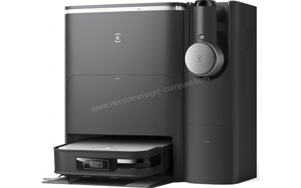 ECOVACS DEEBOT X2 COMBO Noir - Vue 3/4 droite