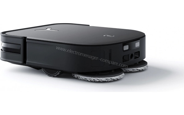 ECOVACS DEEBOT X2 COMBO Noir - Vue 3/4 droite