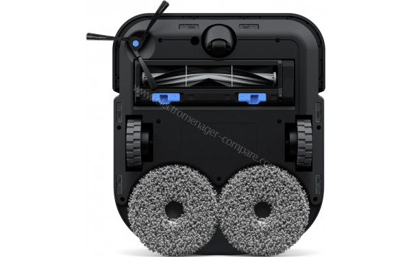 ECOVACS DEEBOT X2 COMBO Noir - Vue du dessous