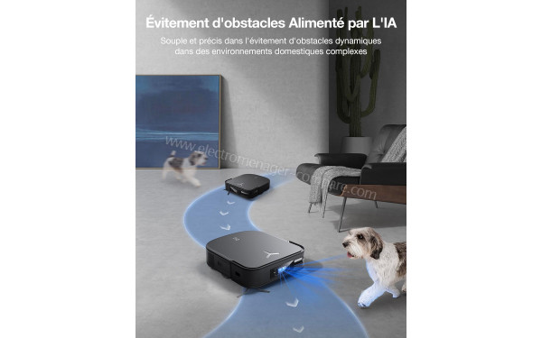 ECOVACS DEEBOT X2 COMBO Noir - Mise en situation