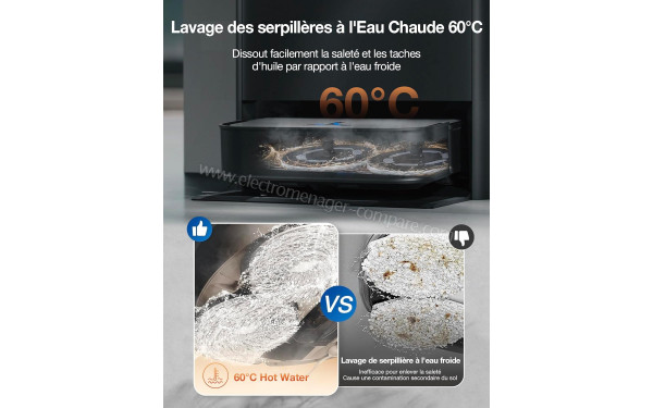 ECOVACS DEEBOT X2 COMBO Noir - Mise en situation